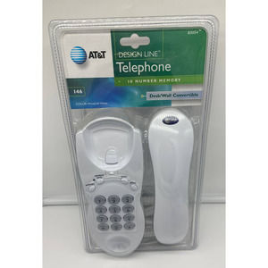 Brand New AT&T #146 Design Line Telephone 10‎ Number Memory